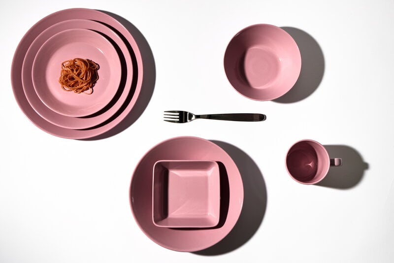 Iittala Teema Teller, 26 cm, rosa, dekorationsbild