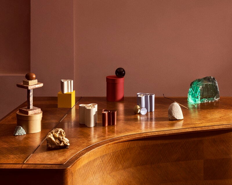Iittala Aalto doftljus, 8 cm, eld, dekorationsbild