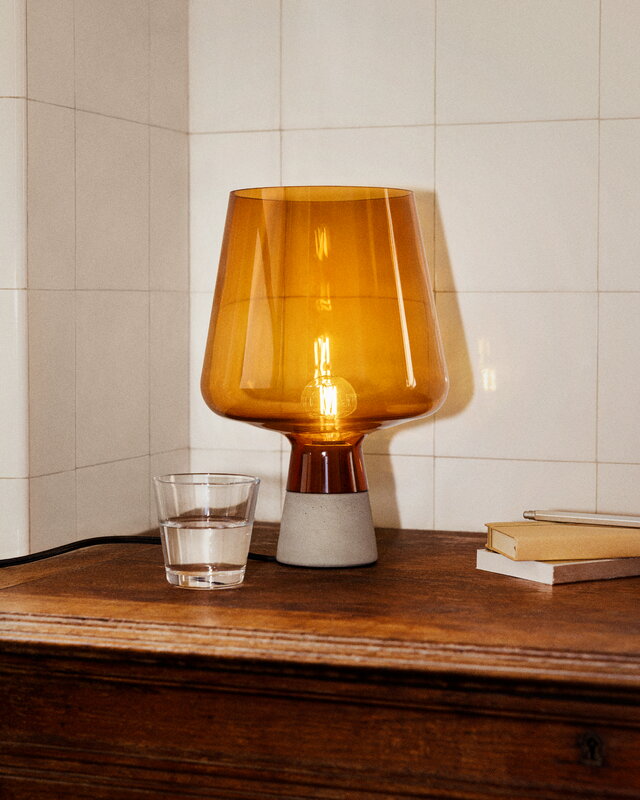 Iittala Leimu table lamp 38 cm, copper, decoration image
