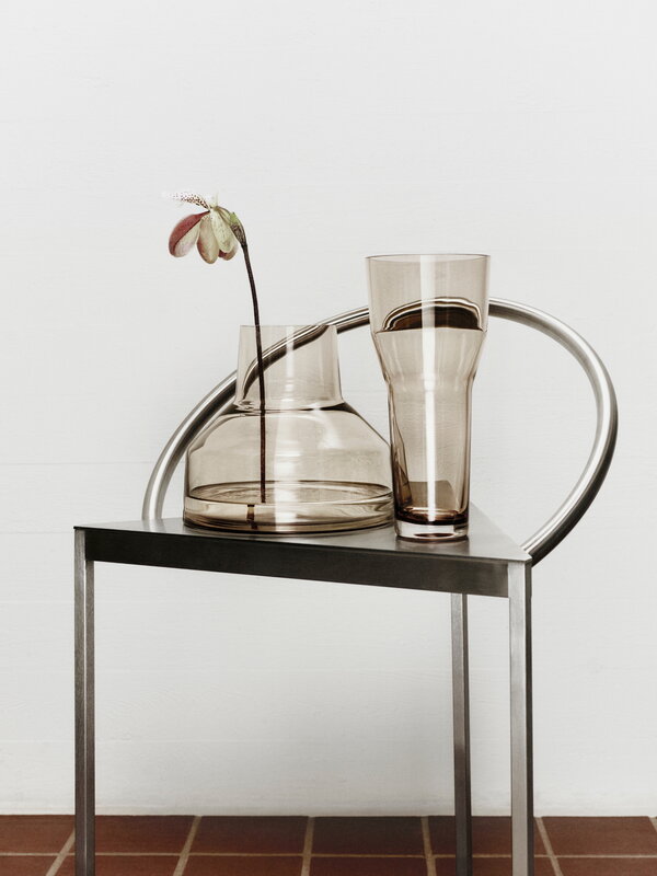 Iittala Solare vase tall, 120 x 260 mm, linen, view 6