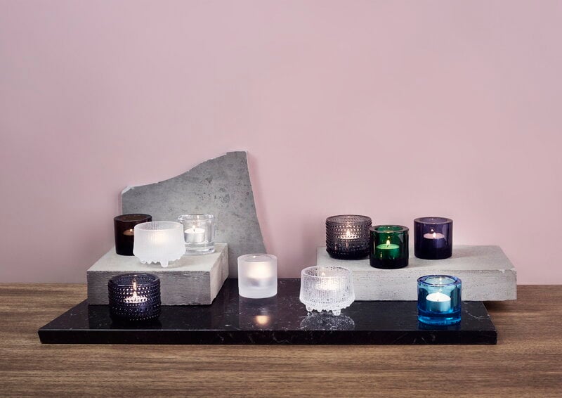 beheerder verzoek Canada Kivi tealight candleholder, matt frosted | Finnish Design Shop
