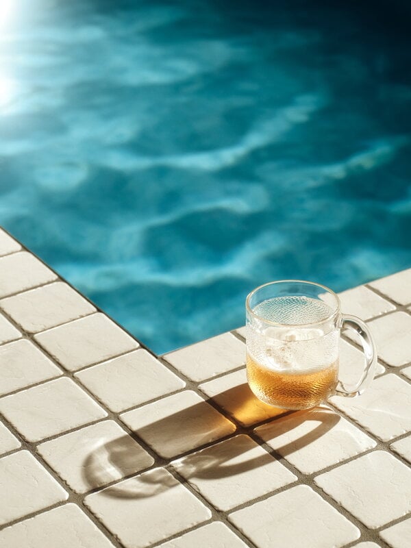 Arabia Krouvi beer glass 50 cl, clear | Finnish Design Shop