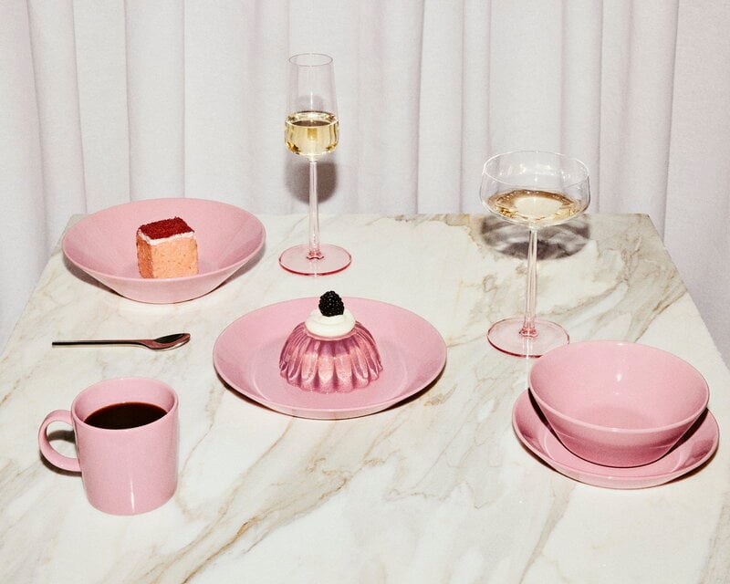 Iittala Teema Teller, 21 cm, Rosa, dekorationsbild