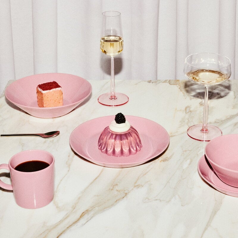 Iittala Teema Teller, 21 cm, Rosa, dekorationsbild