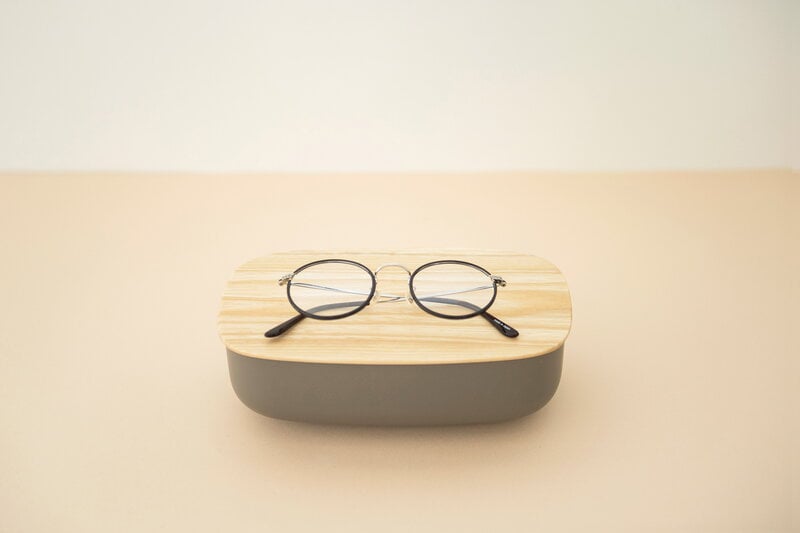 Sekisaka Store container, large oval, rock, view 6