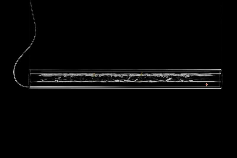 Ingo Maurer Nalum pendant, dimmable, clear, decoration image