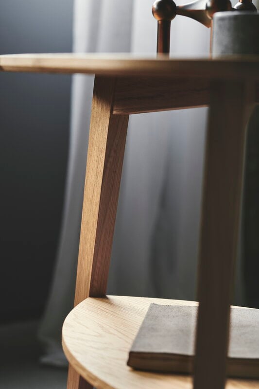 Aakjaer Furniture Tavolino Heart, rovere oliato naturale, vista 5