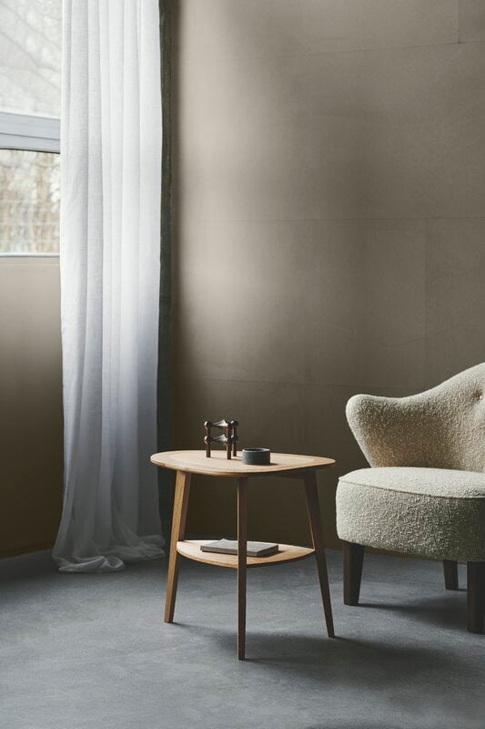 Aakjaer Furniture Tavolino Heart, rovere oliato naturale, vista 3