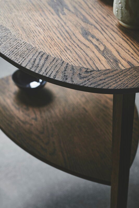 Aakjaer Furniture Heart coffee table, smoked oil oak, view 2