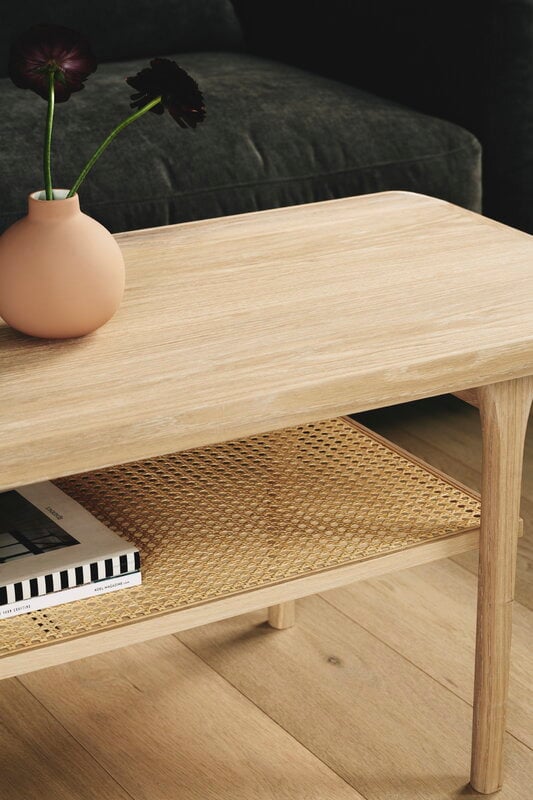 Aakjaer Furniture No.25 coffee table, white oil oak, view 7