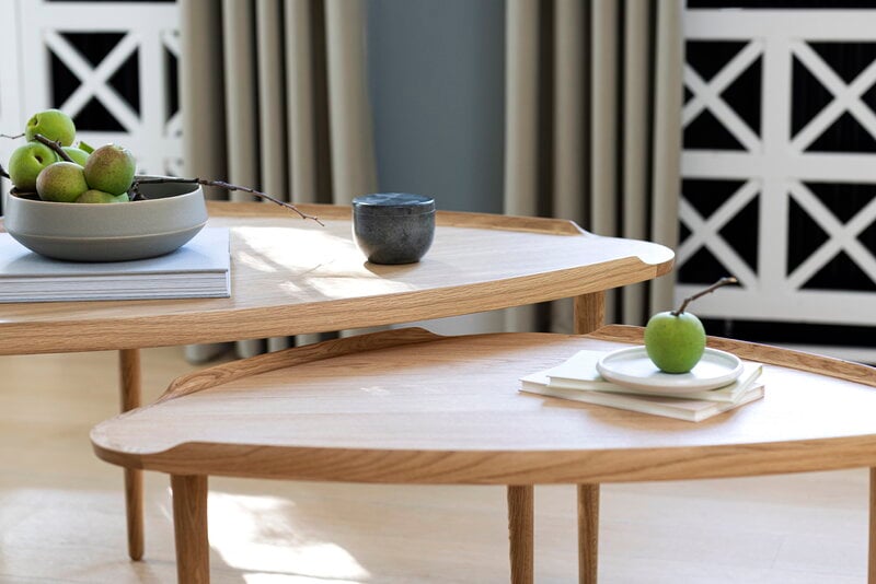 Aakjaer Furniture Tavolino No.55, rovere trattato con olio naturale, vista 3