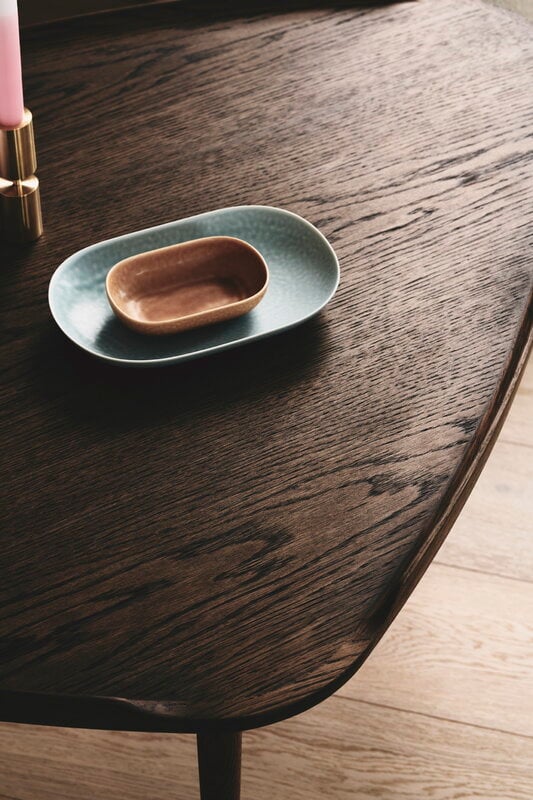 Aakjaer Furniture Tavolino No.55, piccolo, rovere oliato fumé, vista 3