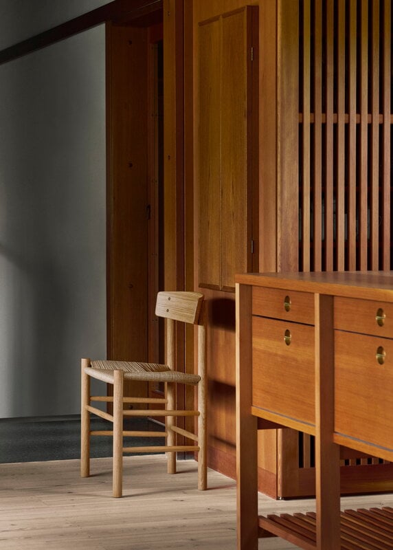 Fredericia Chaise J39 Mogensen, chêne huilé clair - cordon de papier, vue 12