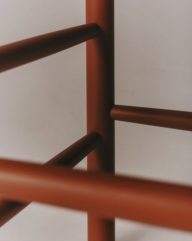 Fredericia J39 Mogensen chair, heritage red - paper cord, view 7