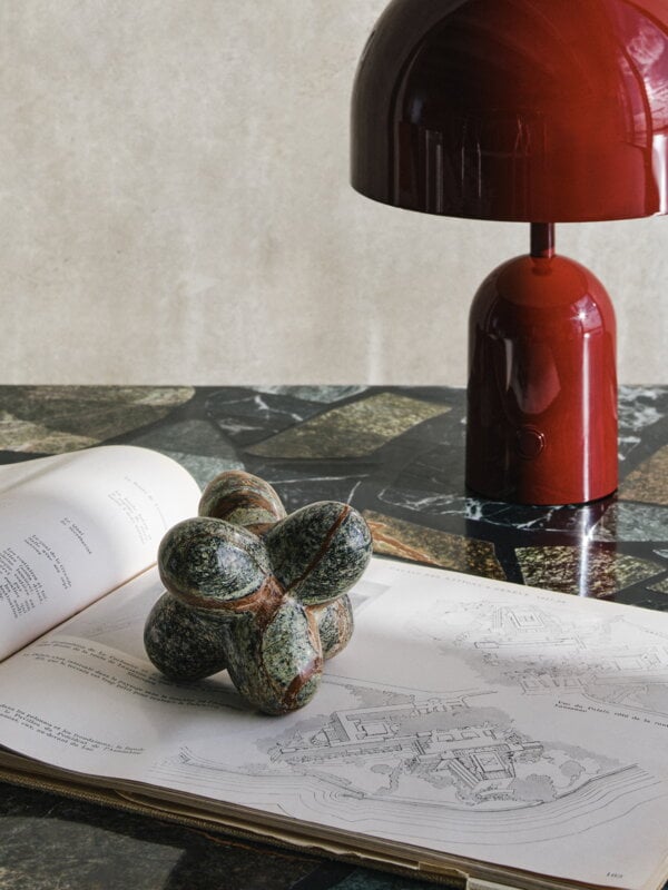 Tom Dixon Jack Object, forest green marble, view 6
