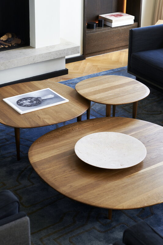 Brdr. Krüger Jari side table, model C60, fumed oak, decoration image
