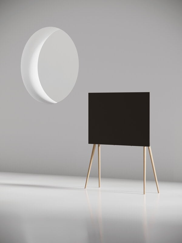 JALG JALG supporto TV, XL 55''-77'', betulla naturale, immagine decorativa
