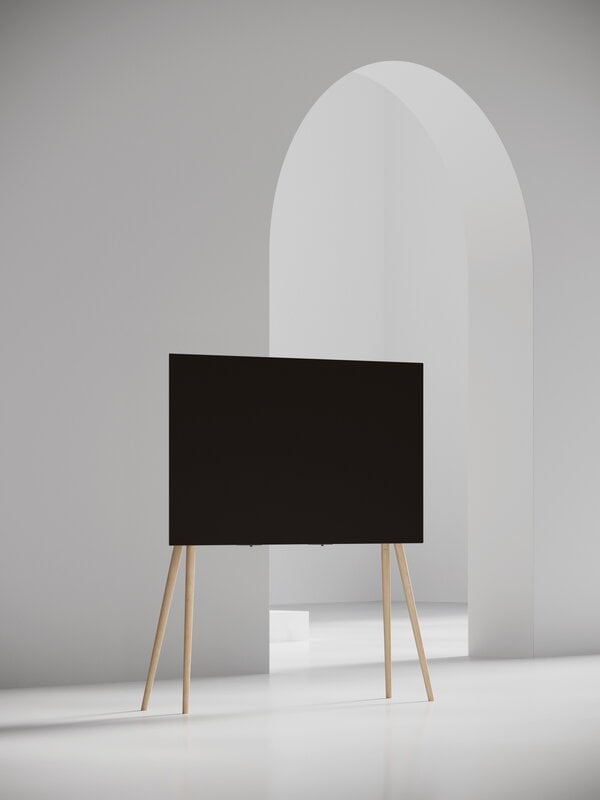 JALG JALG supporto TV, XL 55''-77'', betulla naturale, immagine decorativa