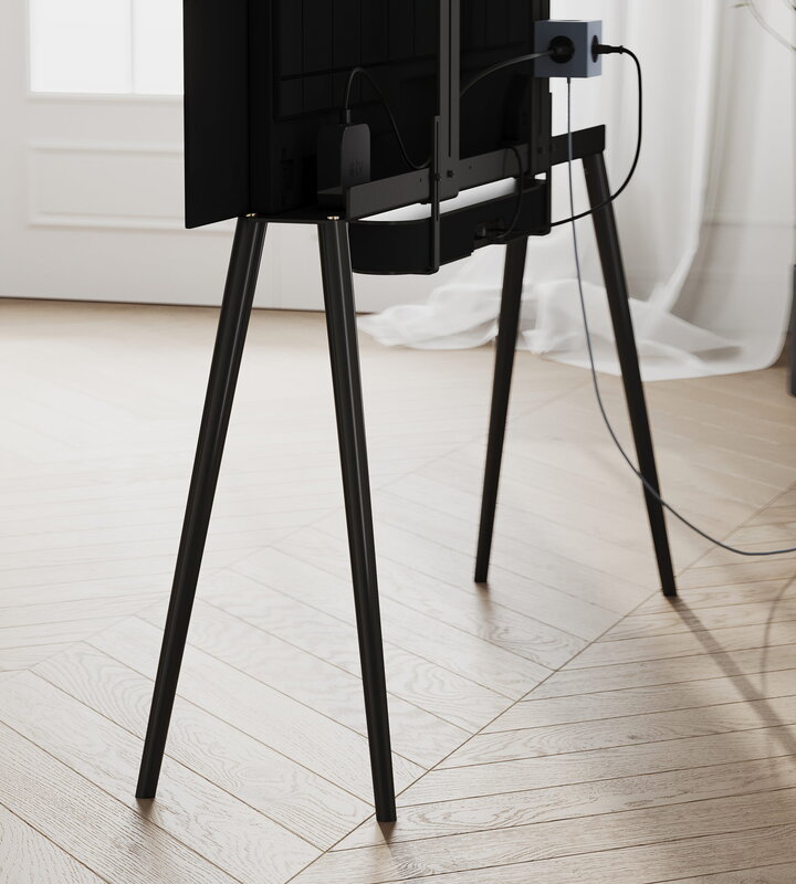 JALG TV STAND /BIRCH BLACK 42〜55inch BIRCH / BLACK 42