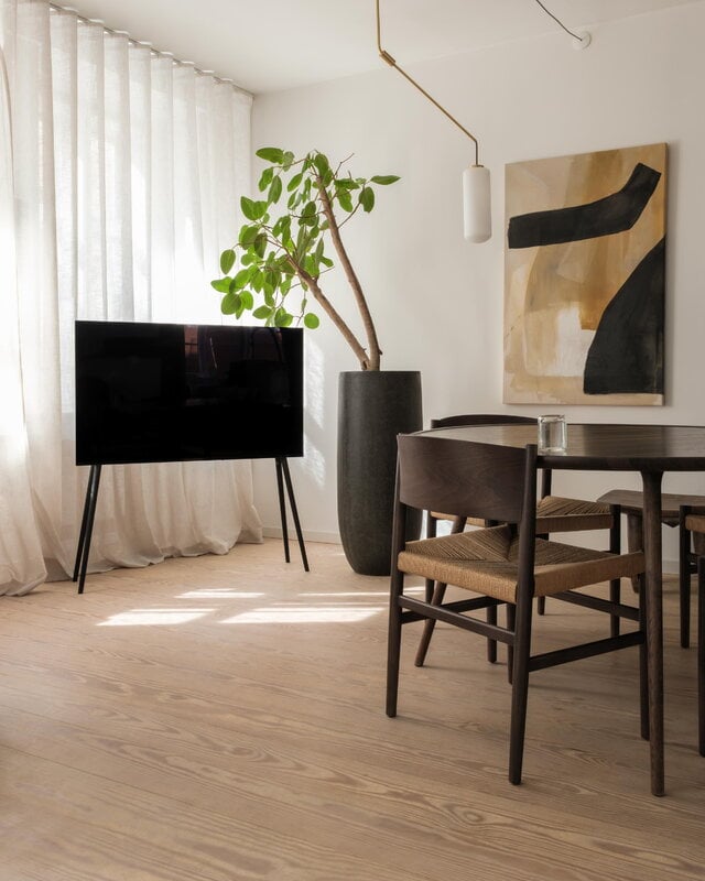 JALG TV stand, 42''-55'', black birch | Finnish Design Shop NL