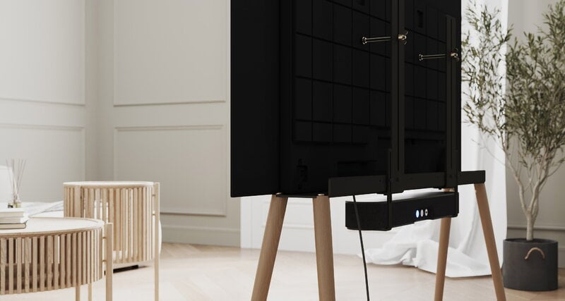 JALG TV stand, 42''-55'', natural birch | Finnish Design Shop