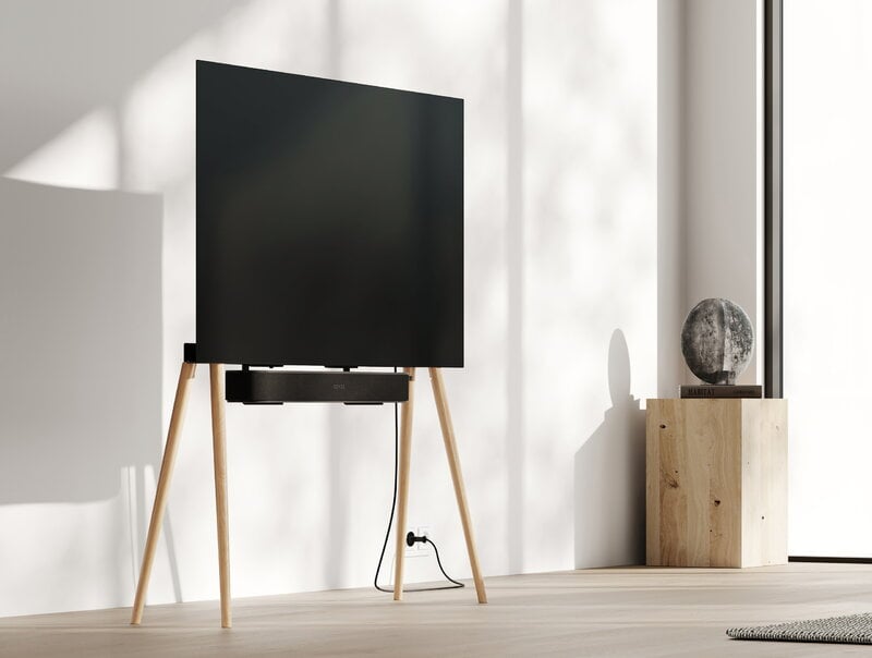 JALG JALG supporto TV, XL 55''-77'', betulla naturale, immagine decorativa