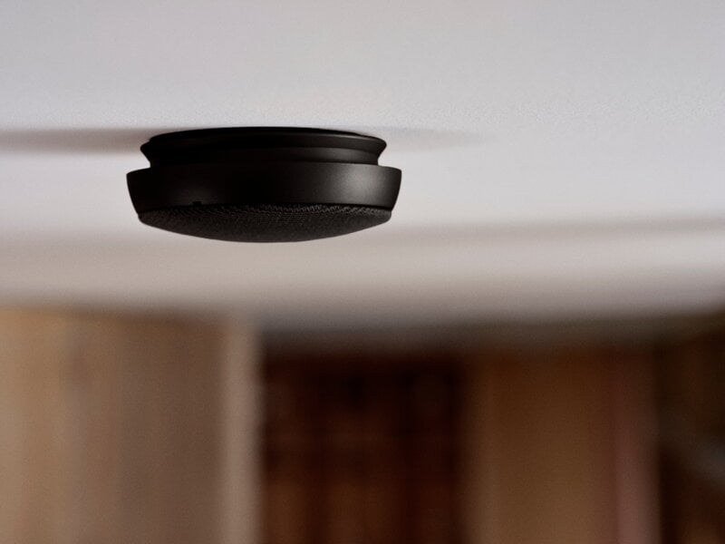 Jacob Jensen Optical smoke alarm, black, decoration image