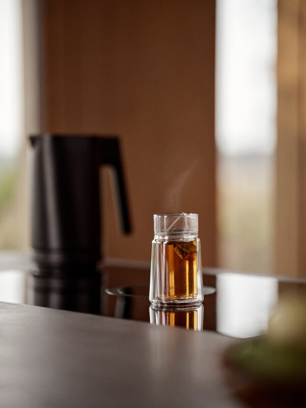 Jacob Jensen Double Wall glass, large 33 cl, clear, decoration image