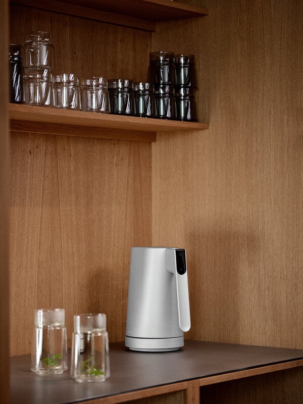 Jacob Jensen Electric kettle, 1,2 L, silver, decoration image