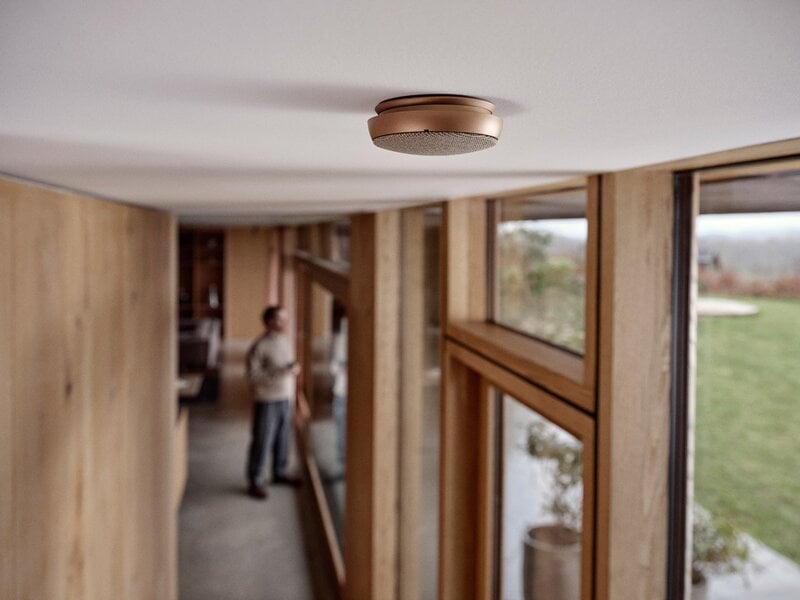 Jacob Jensen Optical smoke alarm, copper, decoration image