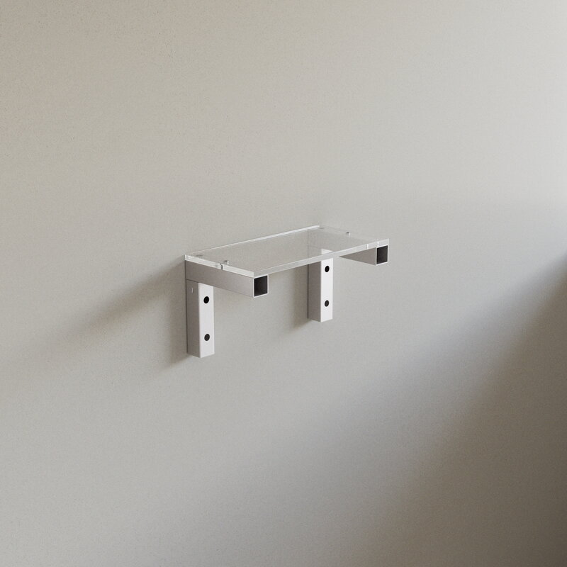 Joy Objects Wall Shelf One, alu - ghost, view 5