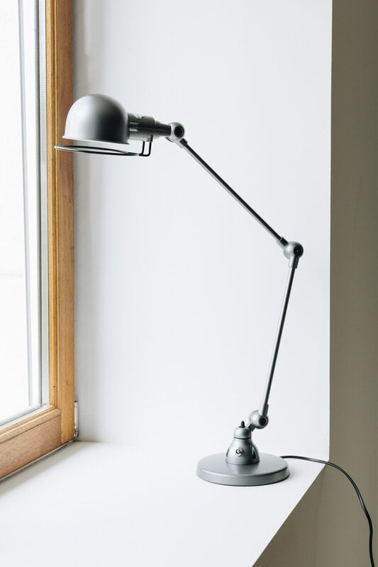 Jieldé Signal SI333 table lamp, brushed steel, view 2