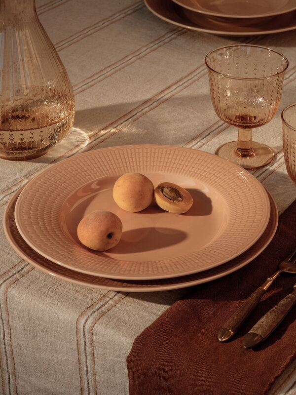 Rörstrand Swedish Grace piatto, 27 cm, giubileo, caramello caldo, immagine decorativa