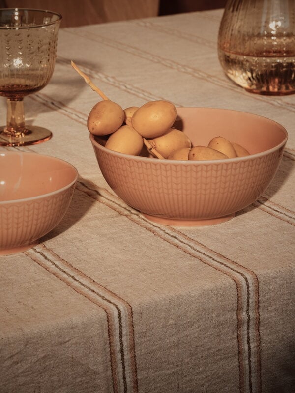 Rörstrand Swedish Grace bowl, 0,3 L, jubilee, warm caramel, decoration image