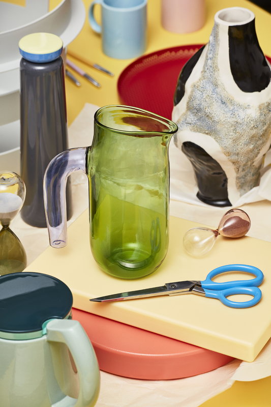 Whole Housewares Shiny Green Decorative Glass Bathroom Sets Accessories  Set, 4-Piece