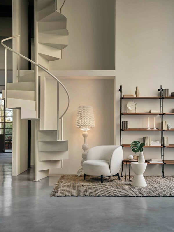 Kartell Prince Aha taburete, blanco cera, imagen de decoración
