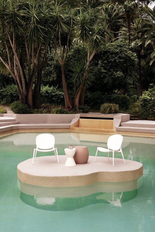 Kartell Prince Aha taburete, blanco cera, imagen de decoración
