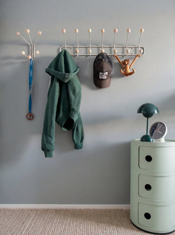 Maze Bill coat rack, XS, pale pink, view 3