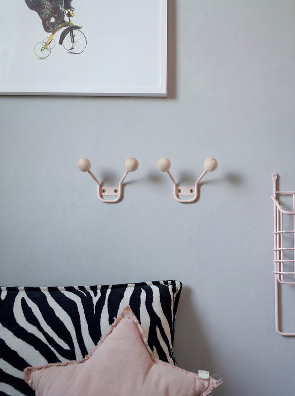 Maze Bill coat rack, XXS, pale pink, view 3