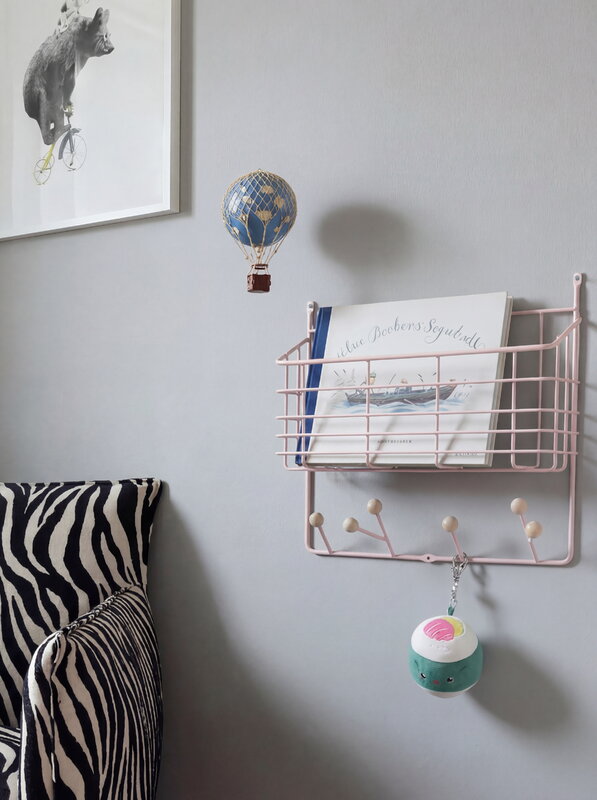 Maze Mitten Shelf Junior, pale pink, view 2