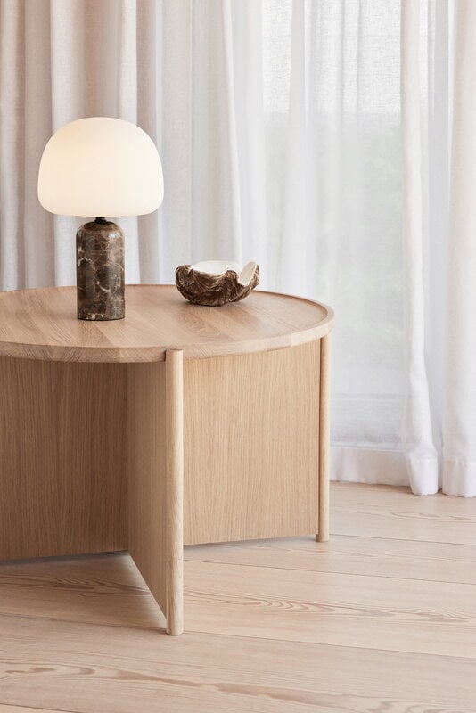 Northern Tavolino Cling, 70 cm, rovere oliato chiaro, immagine decorativa