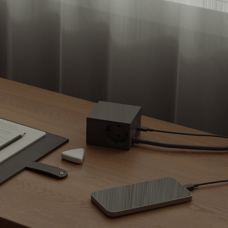 Kord Connect Cuboid+ rallonge USB-C, 200 cm, noir, image décorative