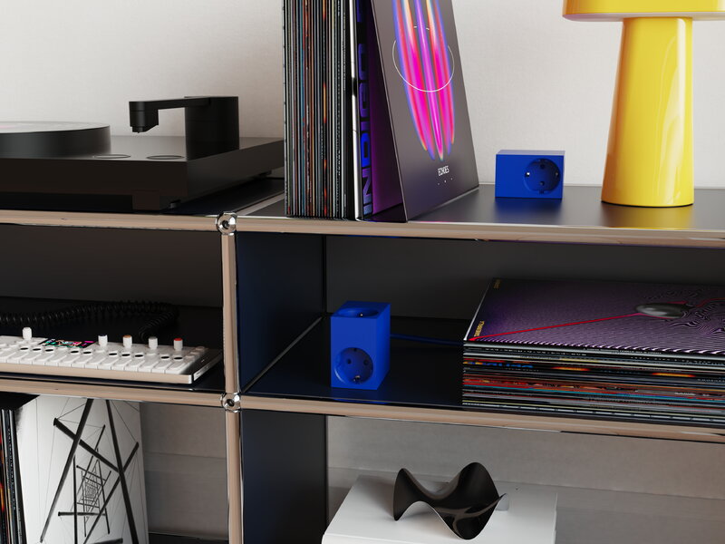 Kord Connect Cuboid+ extension cord USB-C, 200 cm, catalina blue, decoration image