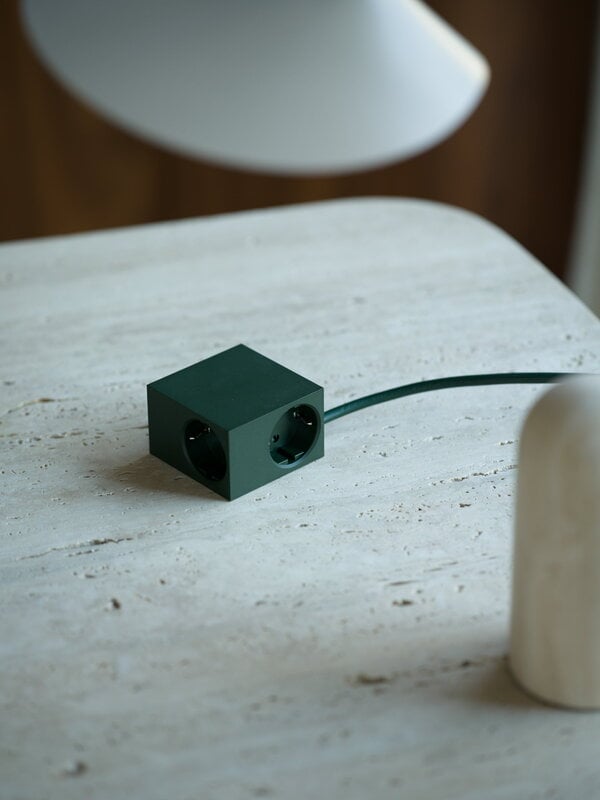 Kord Connect Cuboid+ rallonge USB-C, 200 cm, vert foncé, image décorative