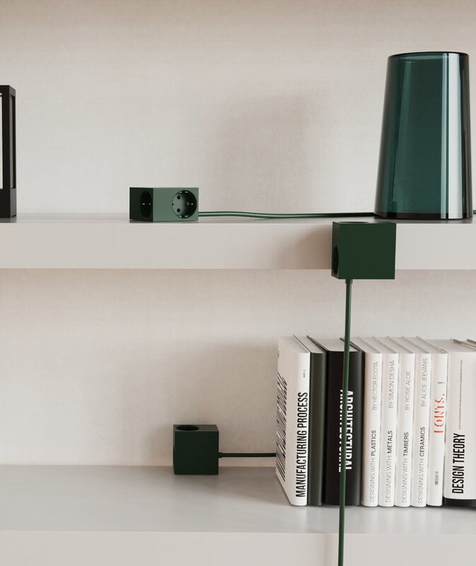 Kord Connect Cuboid+ rallonge USB-C, 200 cm, vert foncé, image décorative