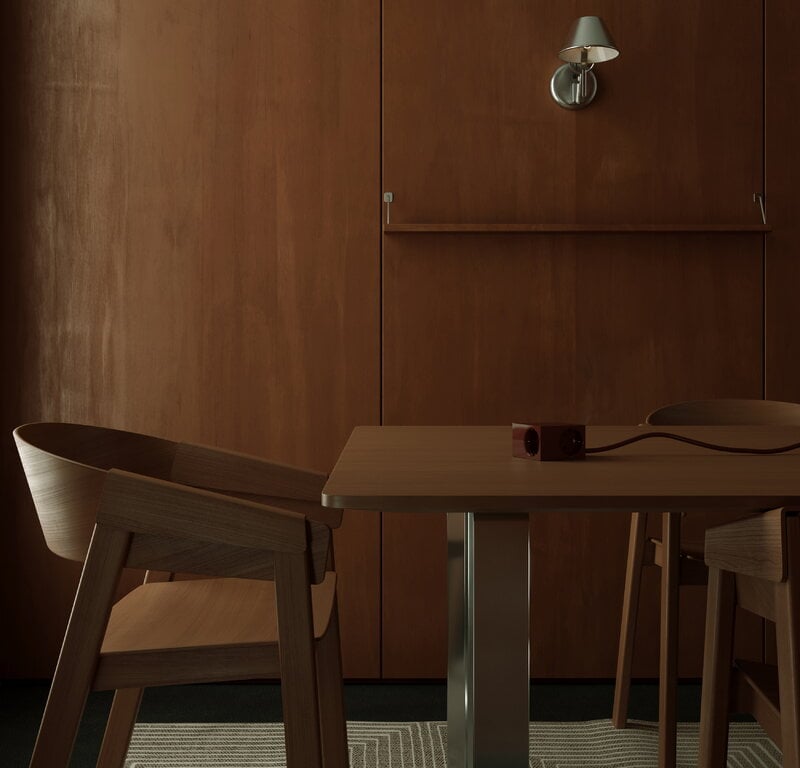 Kord Connect Cuboid+ rallonge USB-C, 200 cm, brique cuite, image décorative