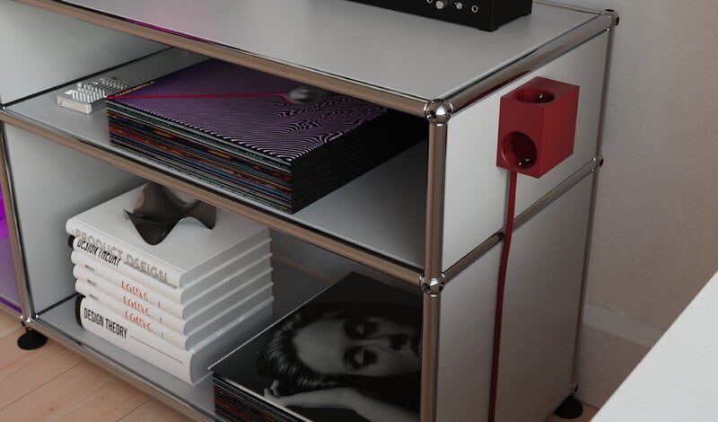 Kord Connect Cuboid+ rallonge USB-C, 200 cm, brique cuite, image décorative