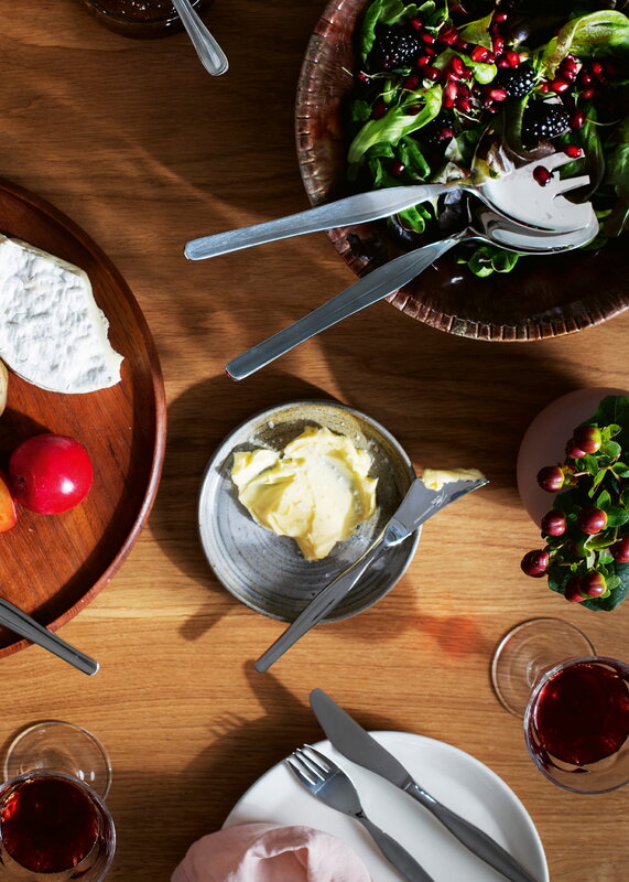 Kultakeskus Set insalata Tapio, acciaio inossidabile, immagine decorativa