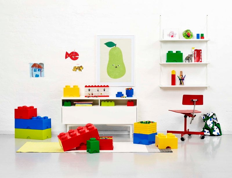 browser emne gå på arbejde Room Copenhagen Lego Storage Brick 8, blue | Finnish Design Shop