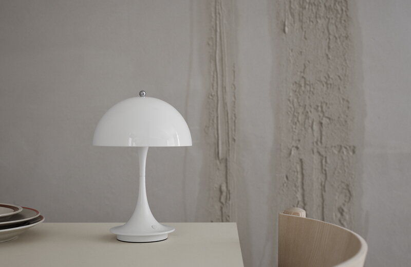 Louis Poulsen Panta Portable Metal, White Plaster Table Lamps Taiwan